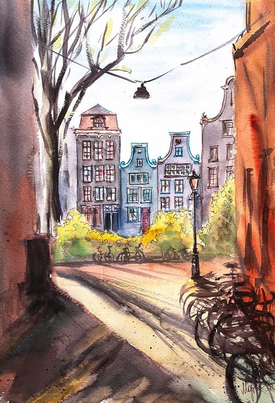 Bystreet in Amsterdam