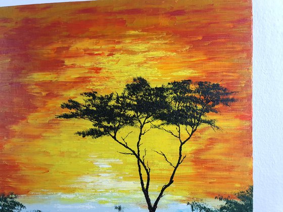 Sunny tree