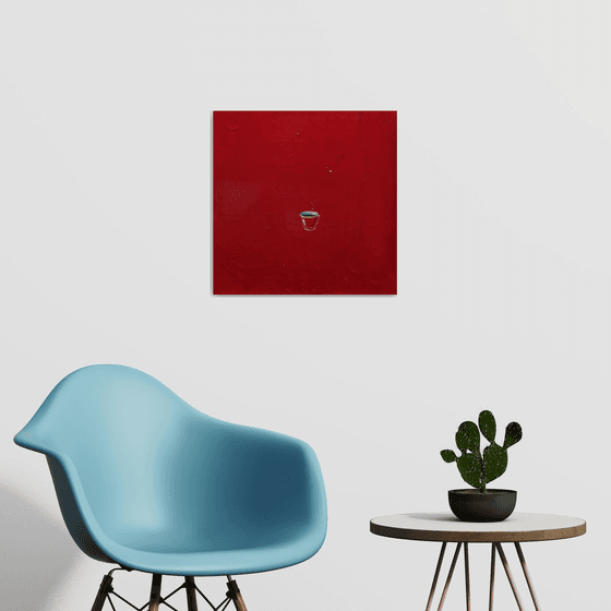 "Still life with a small cup"