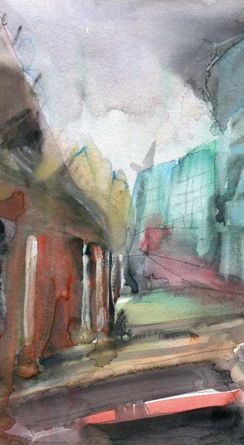Green Glass Manchester by Elizabeth Anne Fox