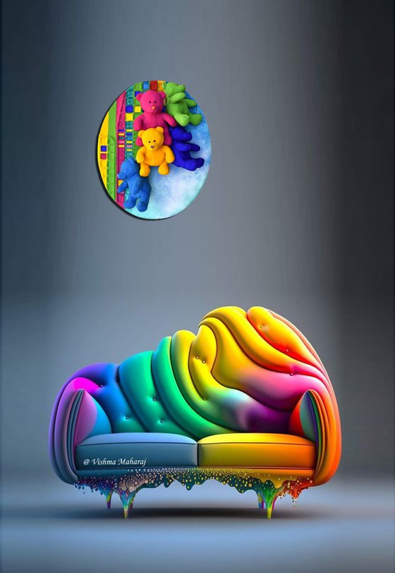 Set Photo: Teddy bears n.1, n.2, n.3