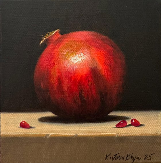 Pomogranate 6x6 in