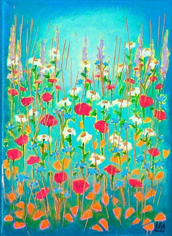 Poppies and Daisies