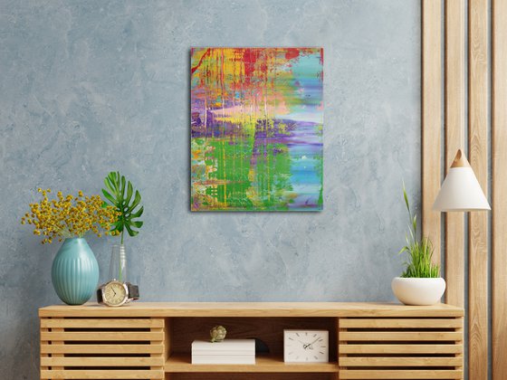 50x40 cm Colorful Abstract Painting Abstract Art