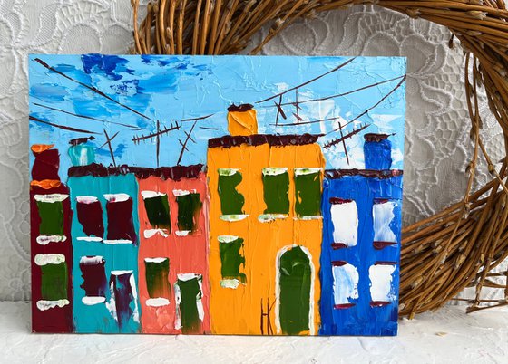 Venice Burano Painting