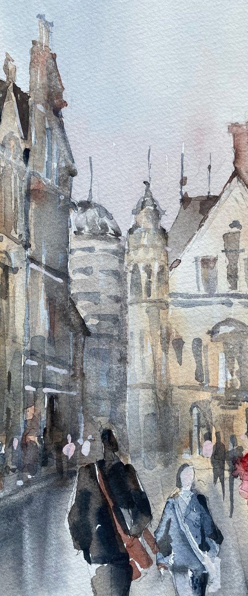 Cambridge street by Galina Poloz