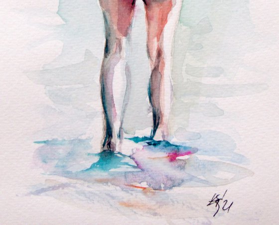 Girl at beach