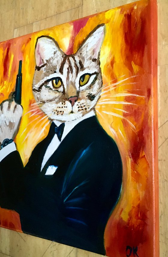 Troy The Cat  James Bond 007 #2