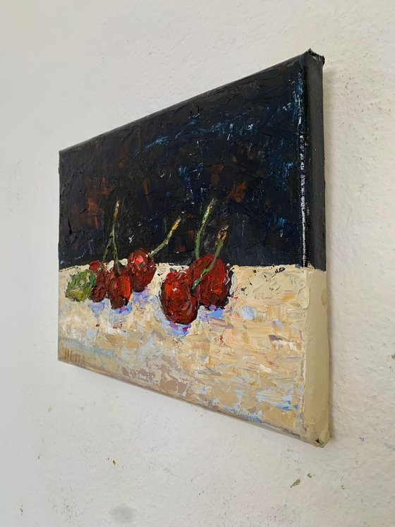 Still Life with Cherries