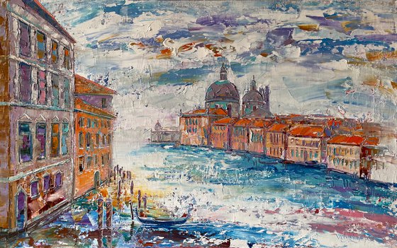 Dream of Venice. Original oil paninting