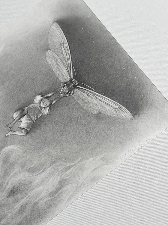 Above the abyss of fire