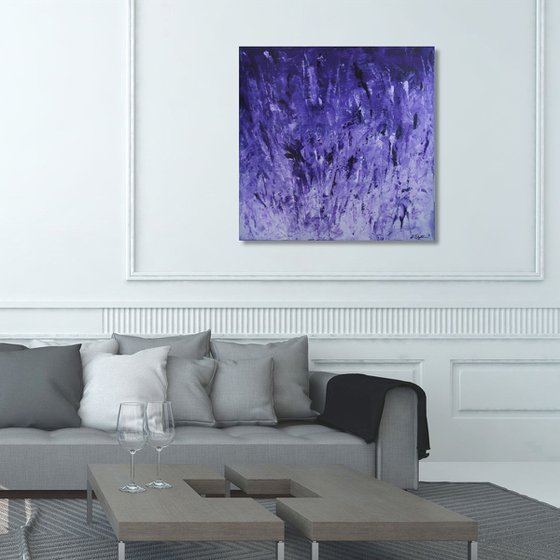 Purple Is The New Orange (80 x 80 cm) XL (32 x 32 inches)