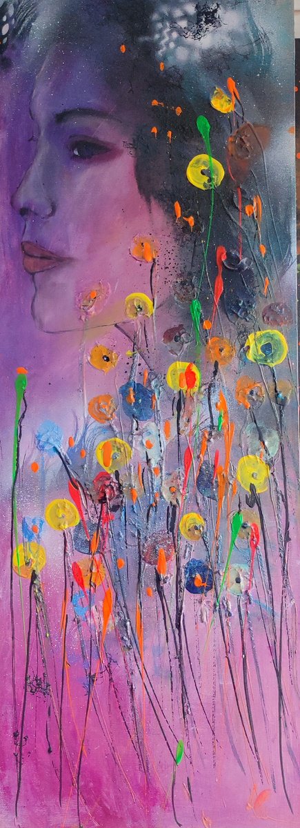 Magical Time By Beata Harasim, 12 X 31, Artwork For Sale On Artfinder