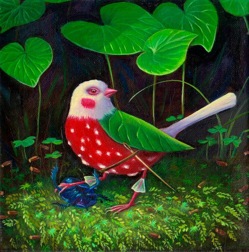 Forest bandit by Julia Kuzina