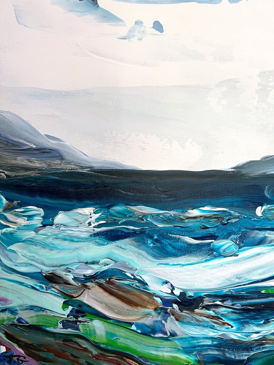 ‘Coastal study no.73' FRAMED