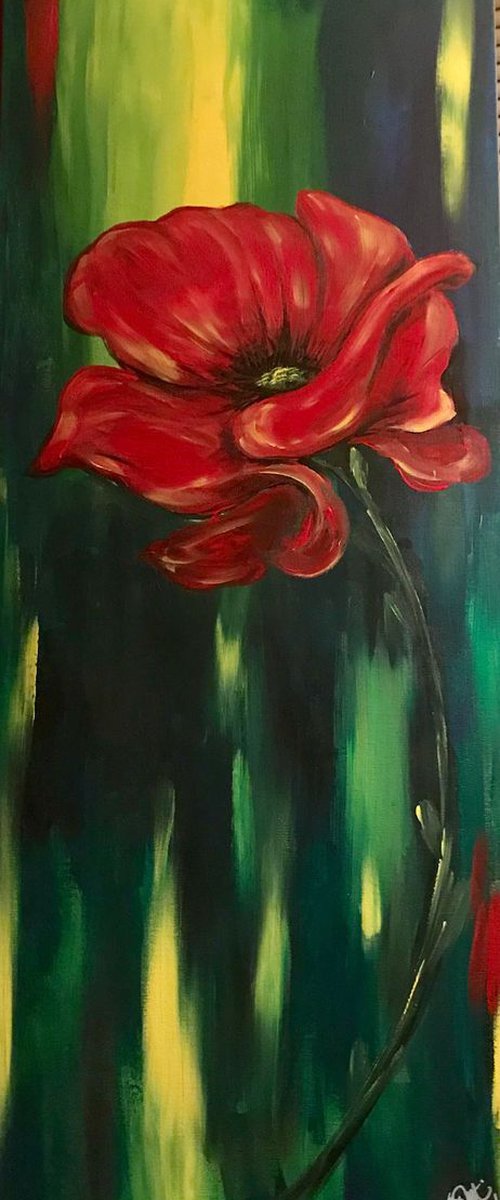 Vibrant Poppy by Carolyn Shoemaker (Soma)