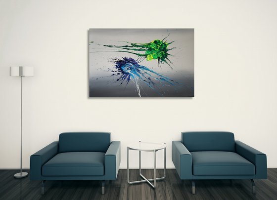 Initial Approach (Spirits Of Skies 096158) - 120 x 80 cm - XXL (48 x 32 inches)