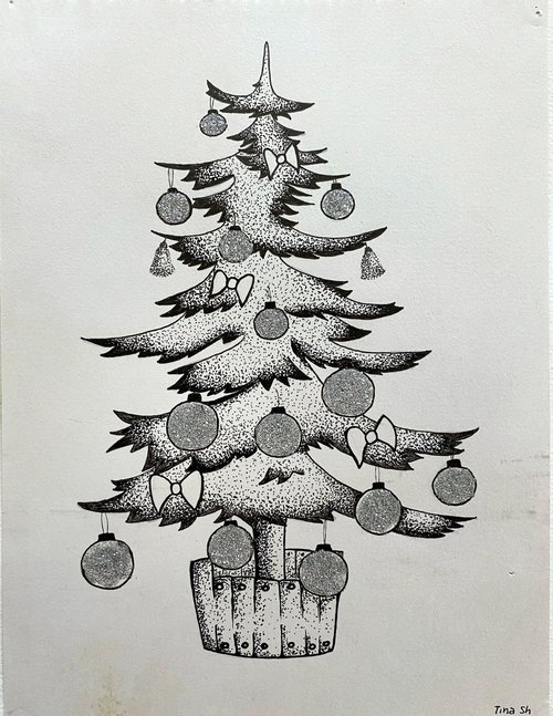 Christmas tree by Tina Shyfruk