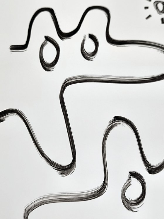 5 DRAWINGS B&W