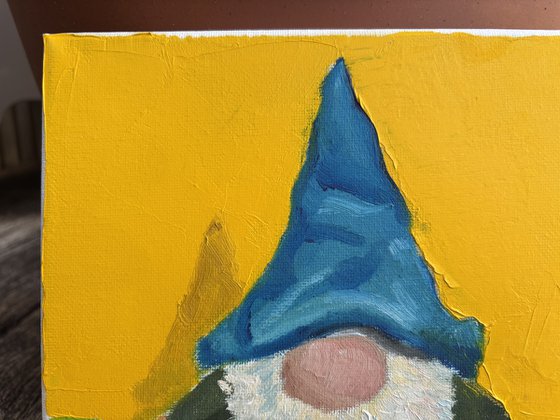 Stuffed toy gnome