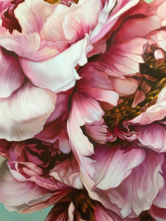 Pair of peonies