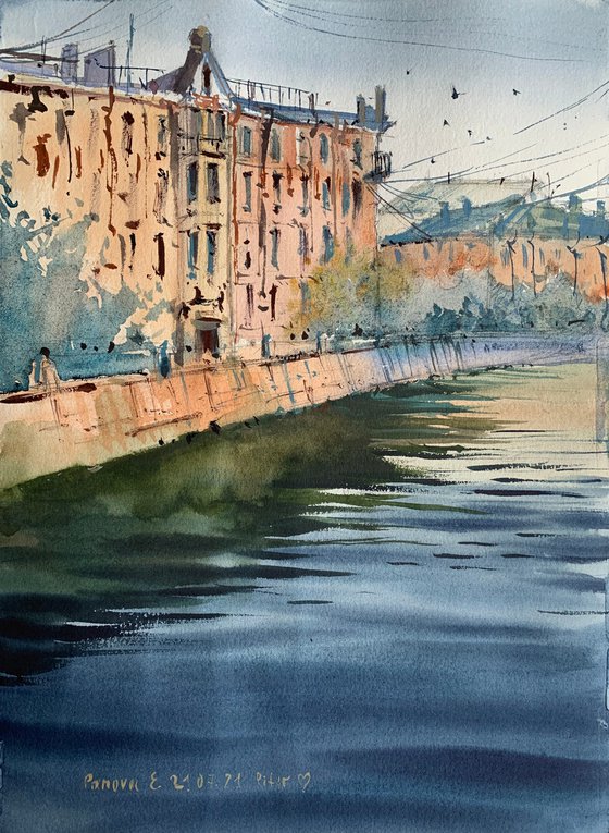 The romance of the channels of St. Petersburg