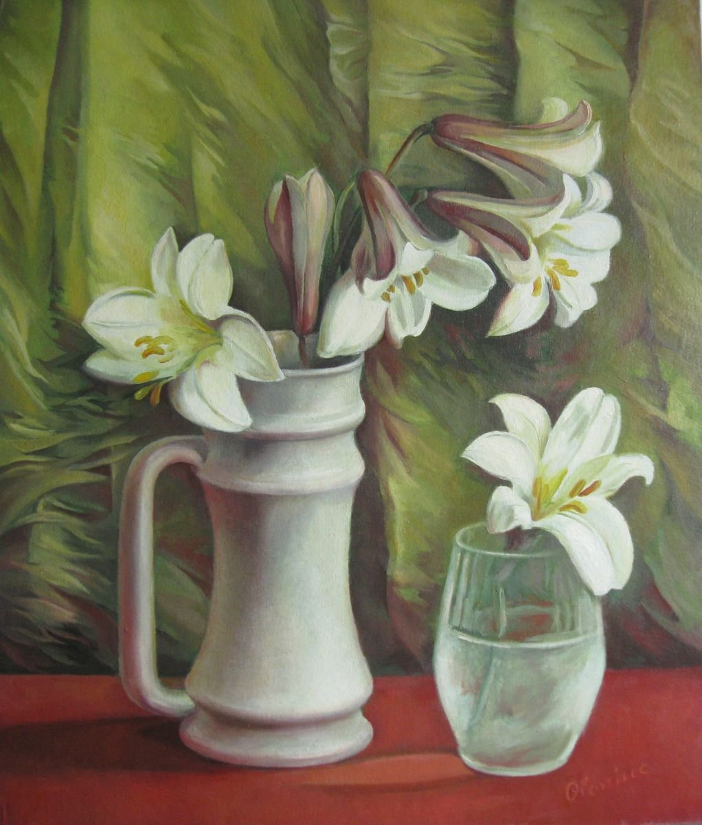 Harmony - Lilies by Elena Oleniuc