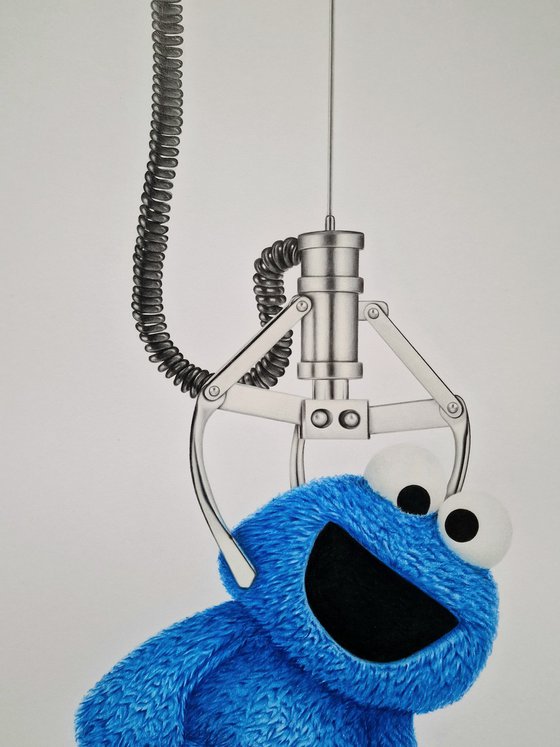 Cookie Monster: Fairground Claw Prize