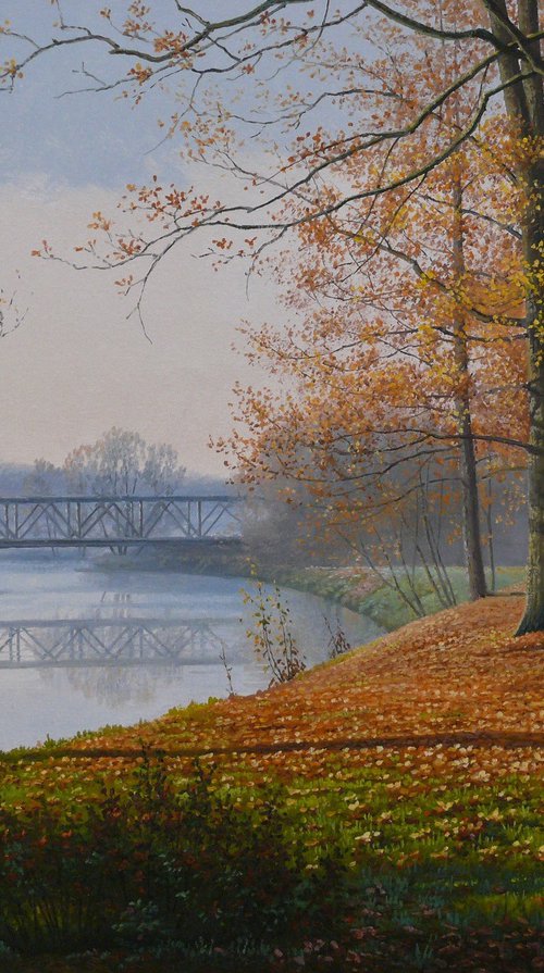 Morning by the river by Mlynarcik Emil