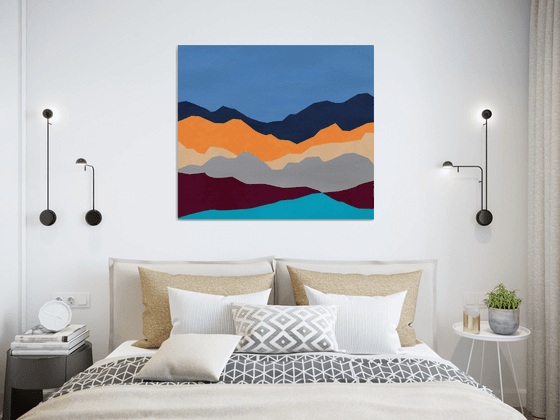 Abstract Mountains #21