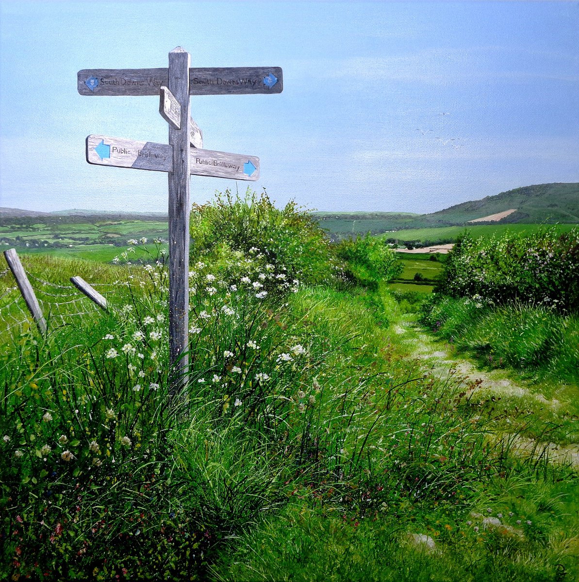 Summer Days and Chalk Ways by Paula Oakley