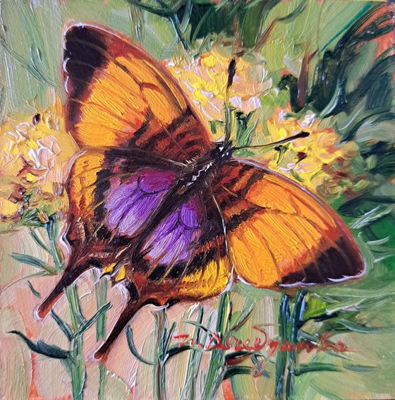 Butterfly painting