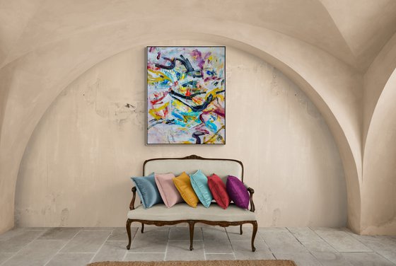 Pagi N-6 (XXL) Extra large size 130x106cm. - UNSTRETCHED