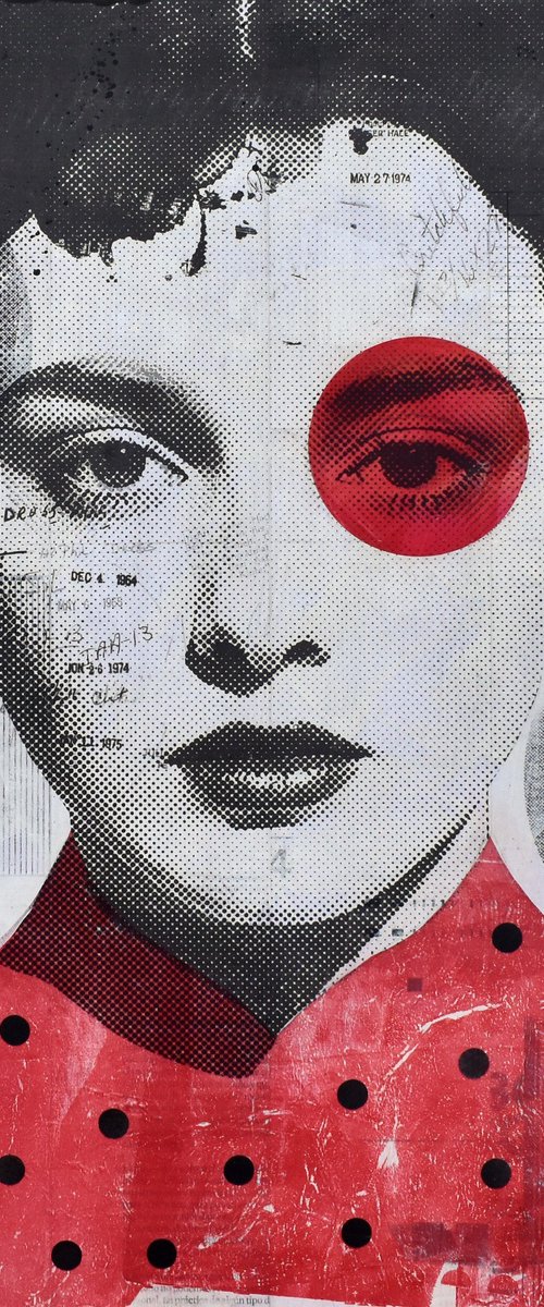 333_Portrait with Red Polka Dots by Manel Villalonga