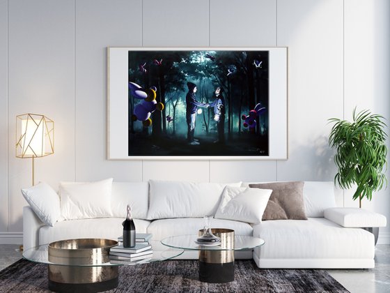 Meeting in the Forest with a Curator