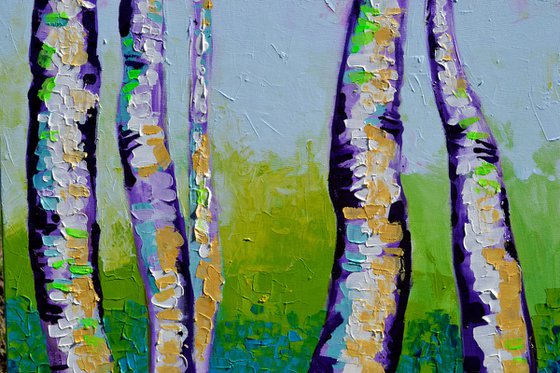 Autumn Magic Birch Forest