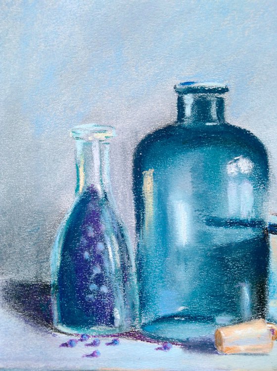 Blue Green Still Life