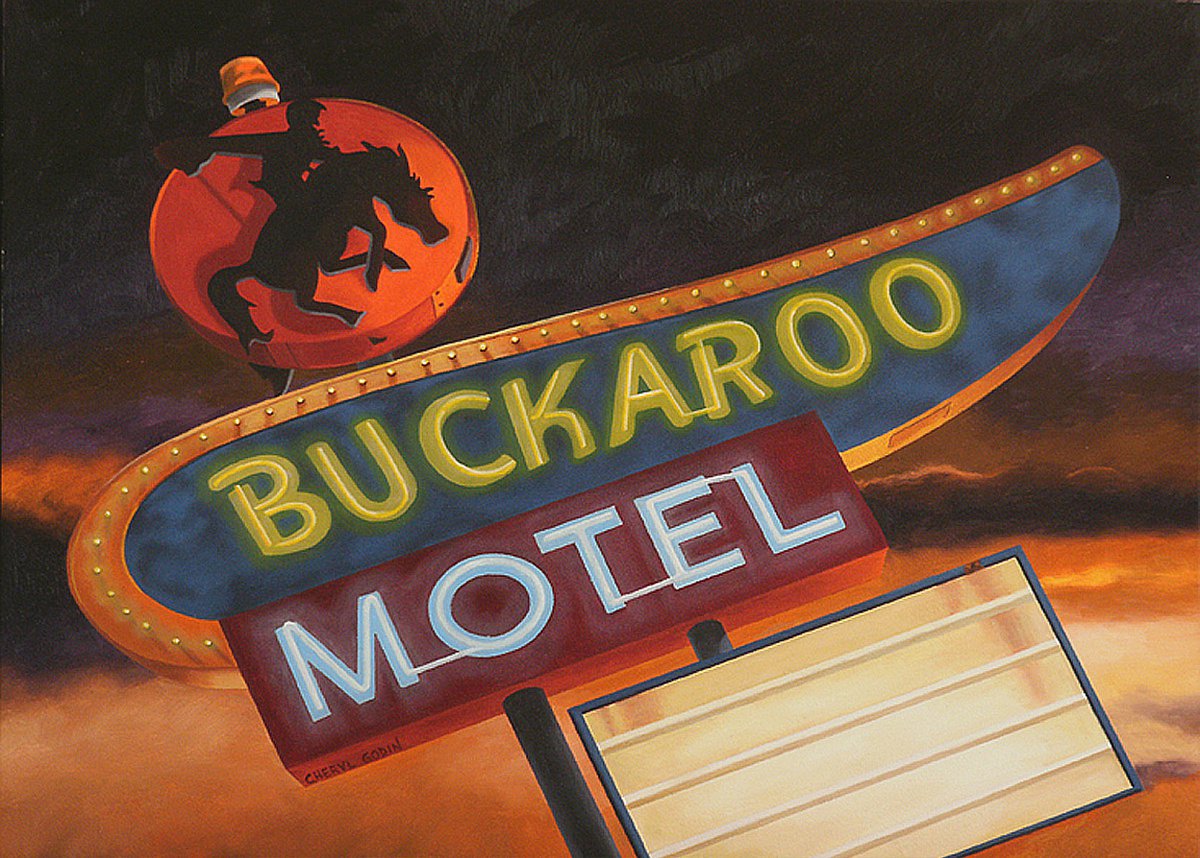 Buckaroo Motel by Cheryl Godin