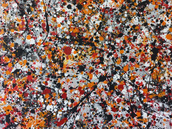 Abstract painting by M.Y.