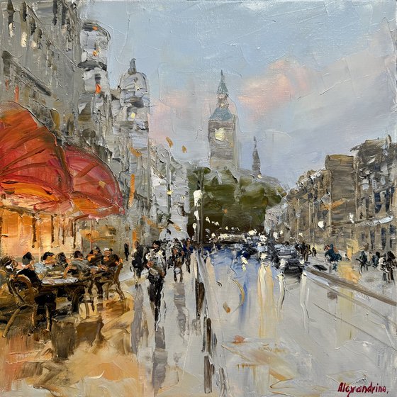 London. City Lights.