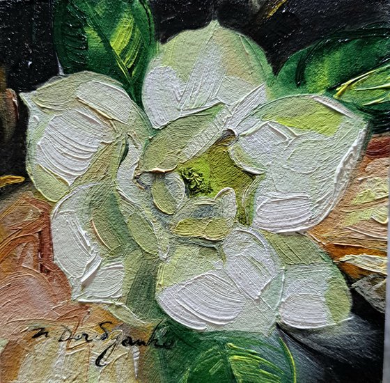 Magnolia painting