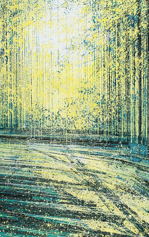 Forest At Twilight by Marc Todd