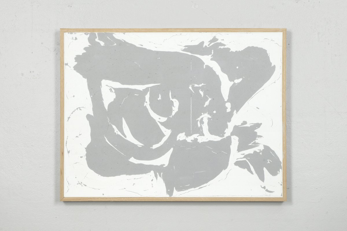 Expressive Abstract Painting By Johan Soderstrom, 33 X 25, #301 Clogs, Original Artwork