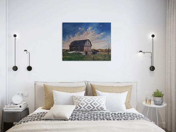 "Sunrise" - Old Barn - Farm - Country