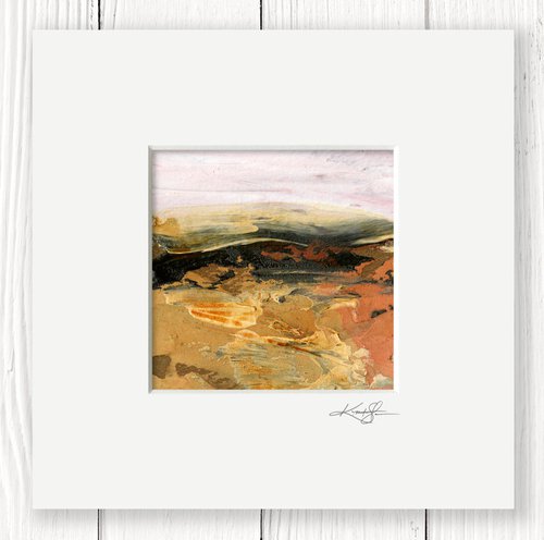 Mystical Land 421 - Textural Landscape Painting by Kathy Morton Stanion by Kathy Morton Stanion
