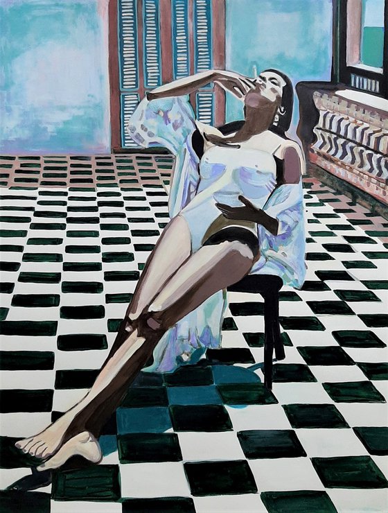 Relaxation / 94 x 70 cm