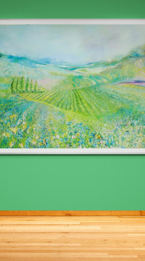 Lavender in Provence 2025 by Lesley Blackburn