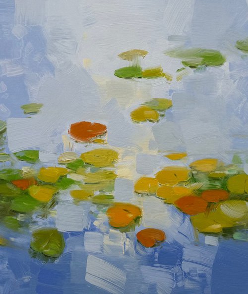 Waterlilies Pond by Vahe Yeremyan