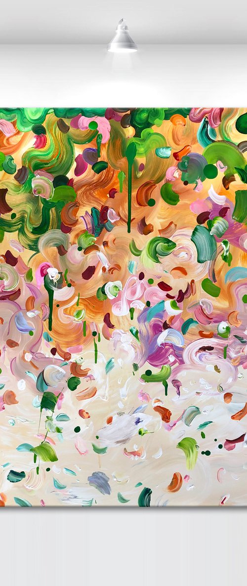 'Ver gemmae' - 48x36” by Tatiana Georgieva