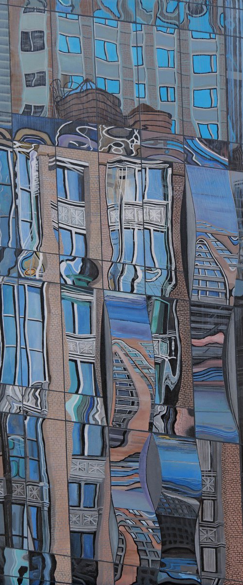 New York Reflection 8 by Steven Fleit